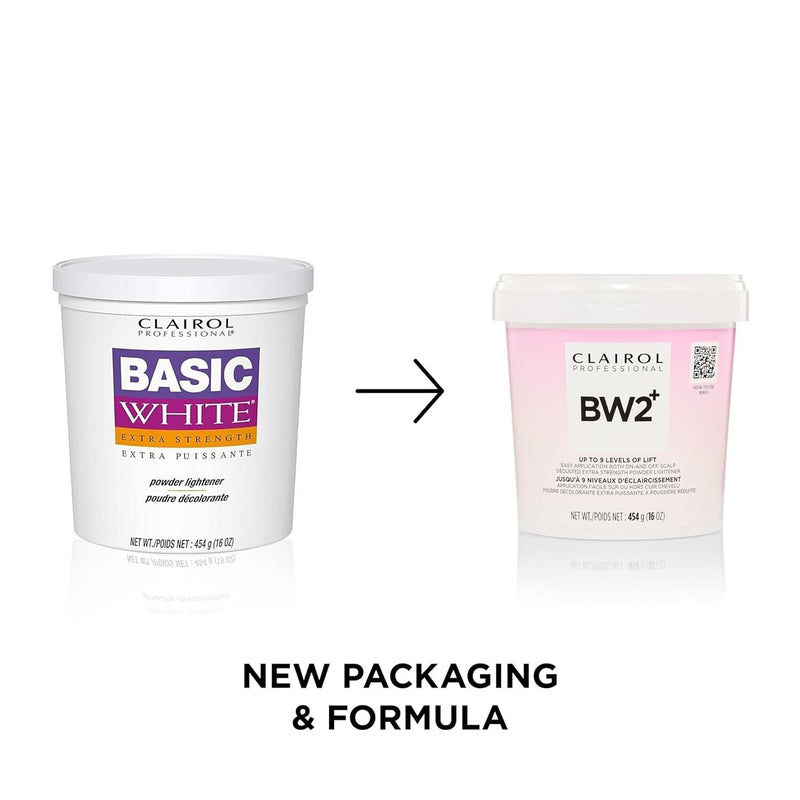 Clairol Basic White X-Strength Powder Lightener 16oz Tub by Clairol