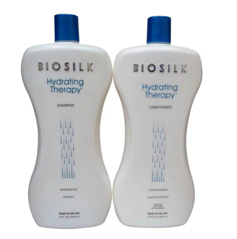 Biosilk Hydrating Therapy Shampoo & Conditioner Duo 34 oz