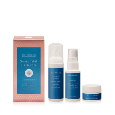 Mini 3 Step kit For Combination Skin-Hairsense