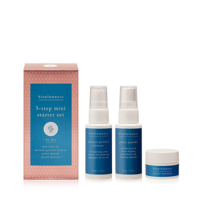Mini 3 Step Starter Kit For Dry Skin-Hairsense