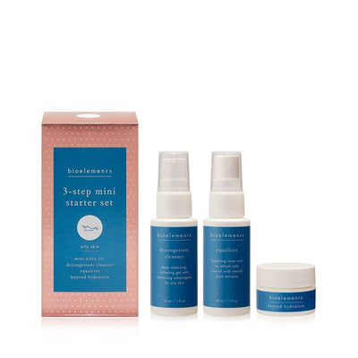 Mini 3 Step Starter Kit For Oily Skin-Hairsense