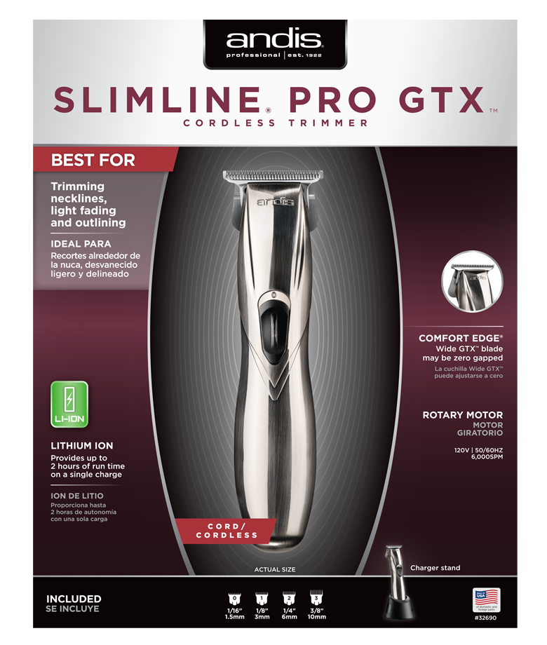 Slimline Pro GTX Cordless Trimmer-Hairsense
