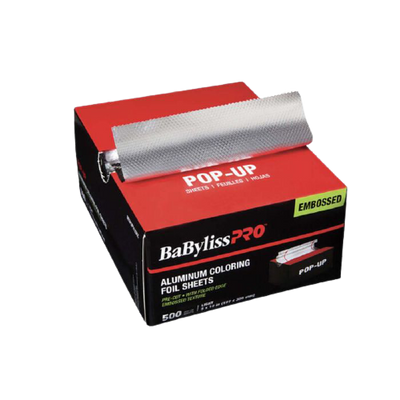 Pop-Up Aluminum Coloring Foil, 500 Sheets-Hairsense