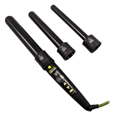 Hair Forensic New Wave 50D 3 in 1 Curling Wand Set Hairsense
