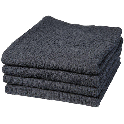 Cotton Towels (Black)-Hairsense