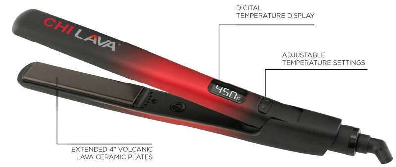 CHI Lava 1″ Volcanic Lava Ceramic Hairstyling Iron-Hairsense