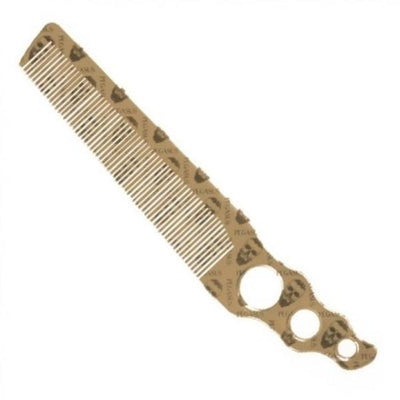 “Skulleto” Hard Rubber Clipper Comb (8.03")-Hairsense