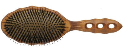 Tortoise Wood Air Vent Cushion Eco Styler Hair Brush- BR90CS2-Hairsense