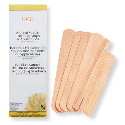 Muslin & Spatulas Combo epilating strips & applicators item # 0680-Hairsense