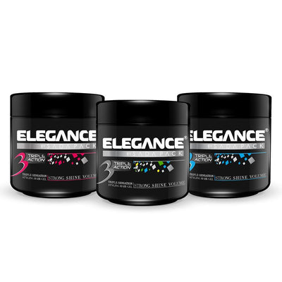 Triple Action - Super Strong Hold Hair Gel Earth-Hairsense