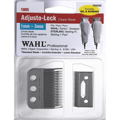 3-Hole Adjusto-Lock clipper blade item #1005-Hairsense