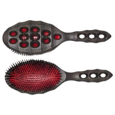 Wood Air Vent Cushion Styler Tortoise- 120CC1-Hairsense