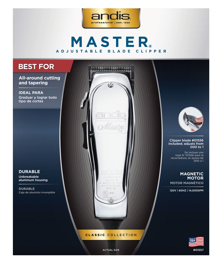 Master Adjustable Blade Clipper-Hairsense