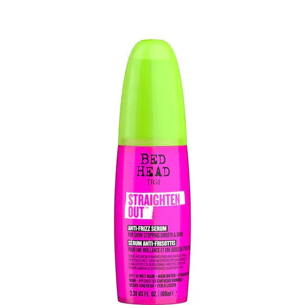 TIGI Bed Head Straighten Out Anti Frizz Serum for Smooth Shiny Hair