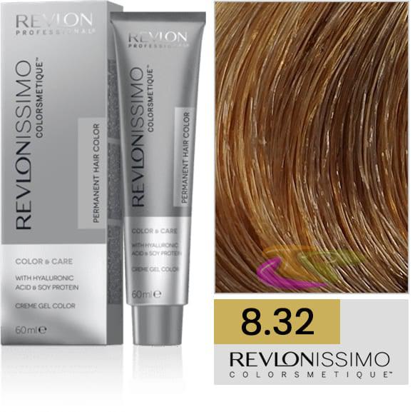 Revlonissimo Colorsmetique tone 8.32 Light blonde golden iridescent