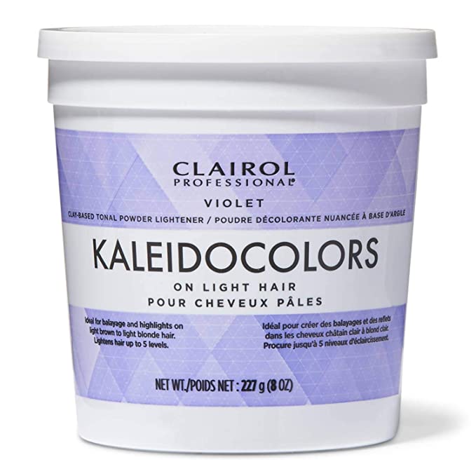 Kaleidocolors Violet Toner Powder Lightener 8 oz-Hairsense