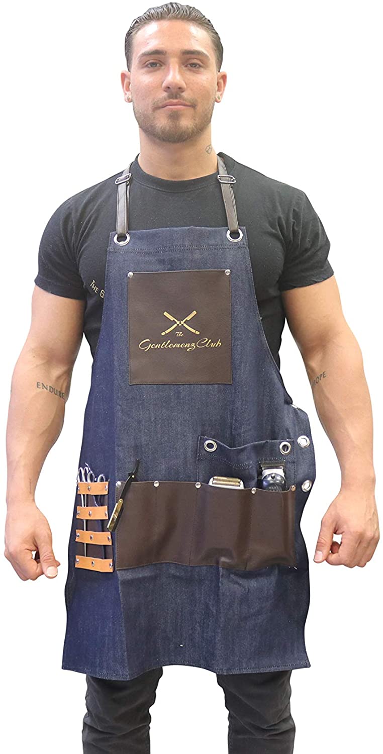 One Size Denim Apron-COMB-Hairsense