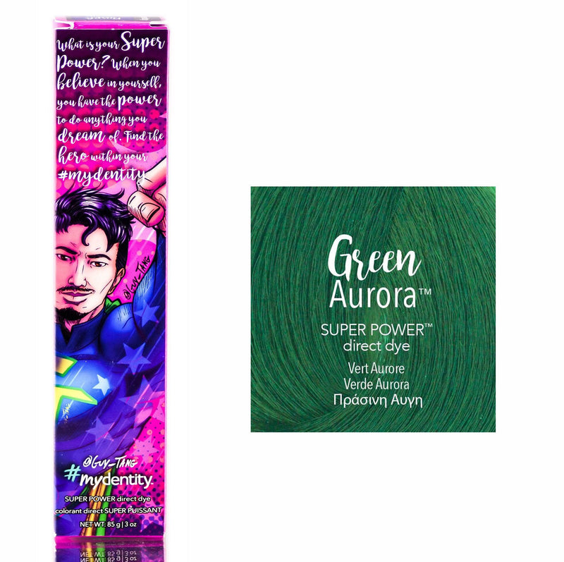 Mydentity Guy-Tang Super Power Direct Dyes Green Aurora