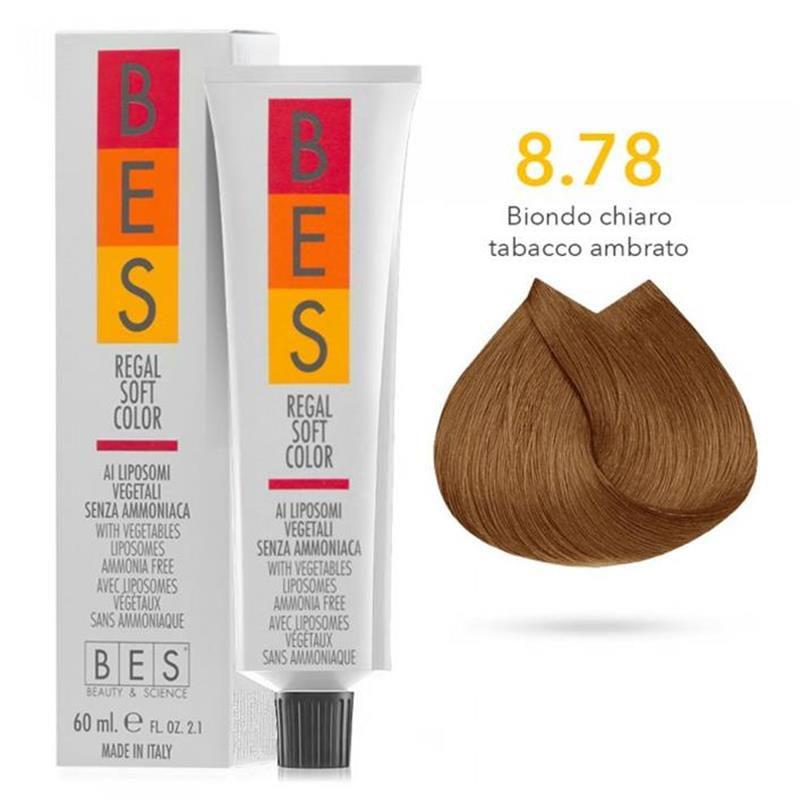 BES Regal Soft: 8.78 Light Tobacco Amber Blond