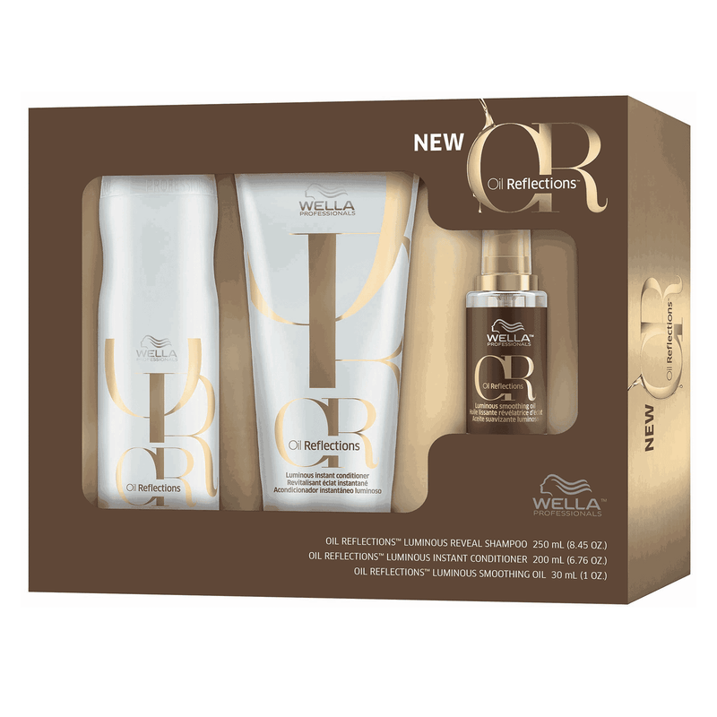 Oil Reflections Shine Brilliance Holiday Trio-Hairsense