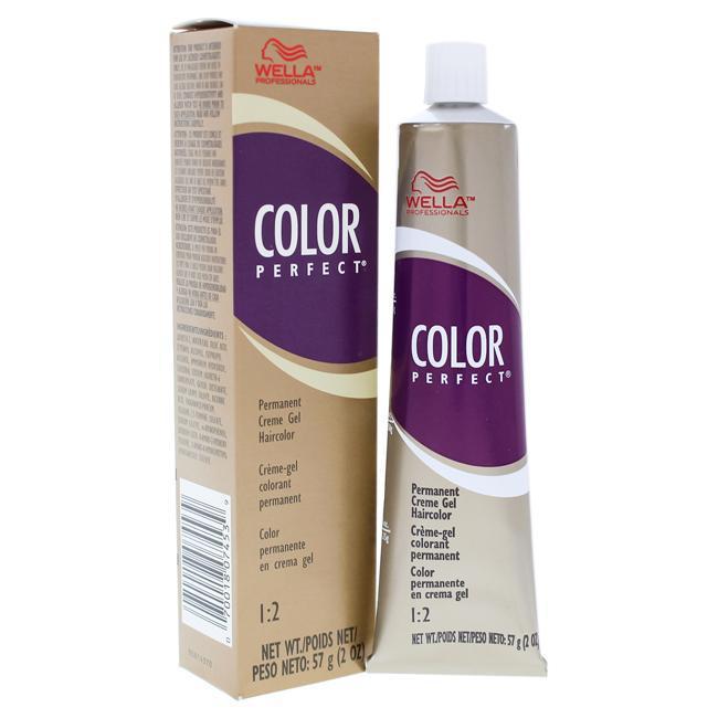 Color Perfect 8G Light Golden Blonde Permanent Creme Gel Haircolor-Hairsense