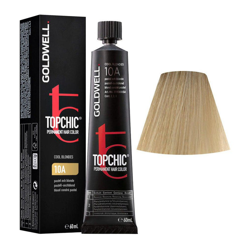 Topchic Hair Color 10A Pastel Ash Blonde