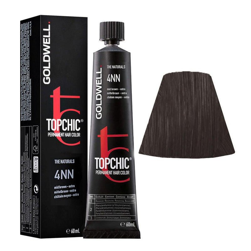 Topchic Hair Color 4NN Mid brown extra.