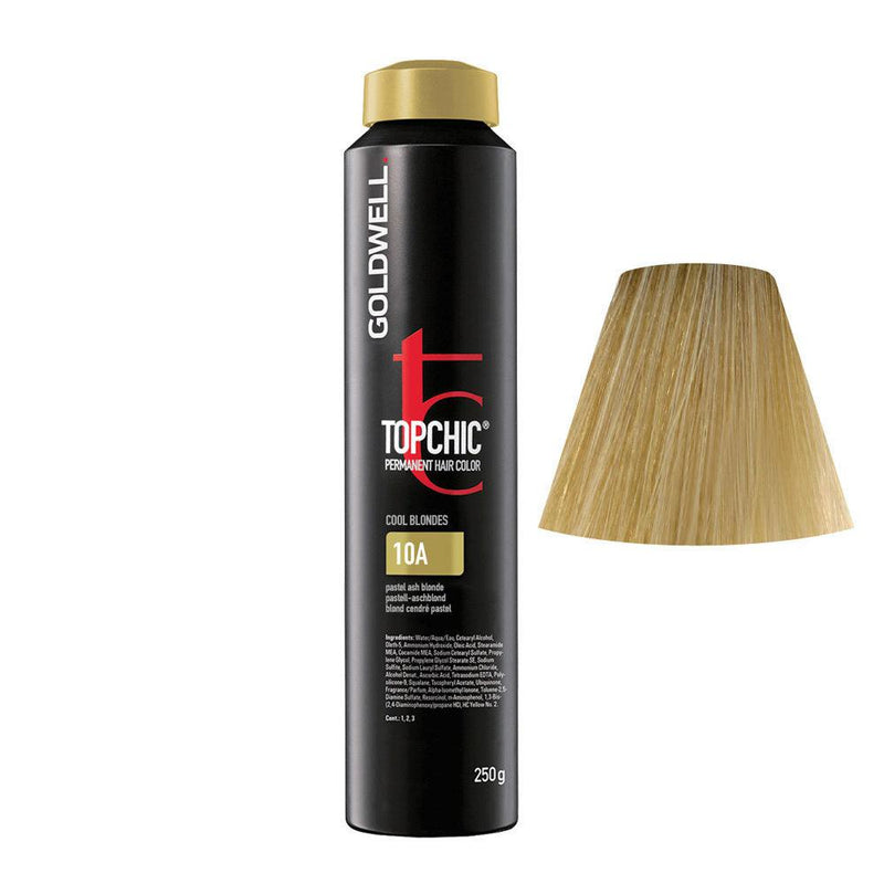 Topchic  Hair Color 10A Pastel ash blonde.