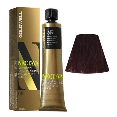 Nectaya Nurturing Hair Color 6R Mahogany Brilliant-HAIR COLOR-Hairsense