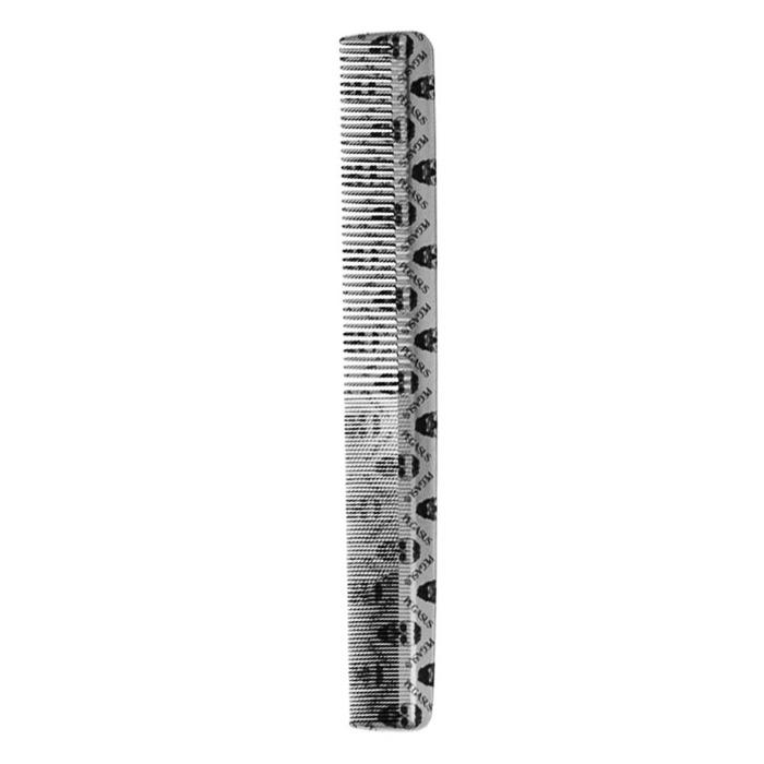 “Skulleto” Hard Rubber Barber Comb (6.5")-Hairsense