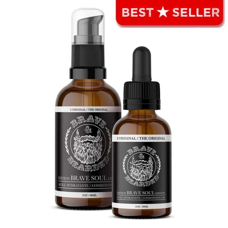 Brave and Soul Beard Oil Duo