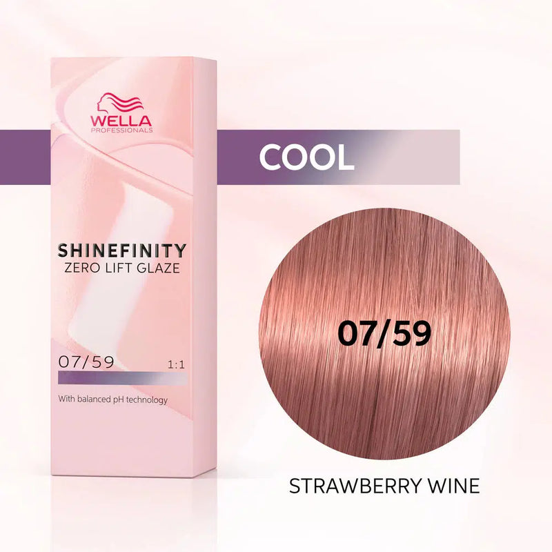 Shinefinity zero lift glaze 07/59 Strawberry Wine