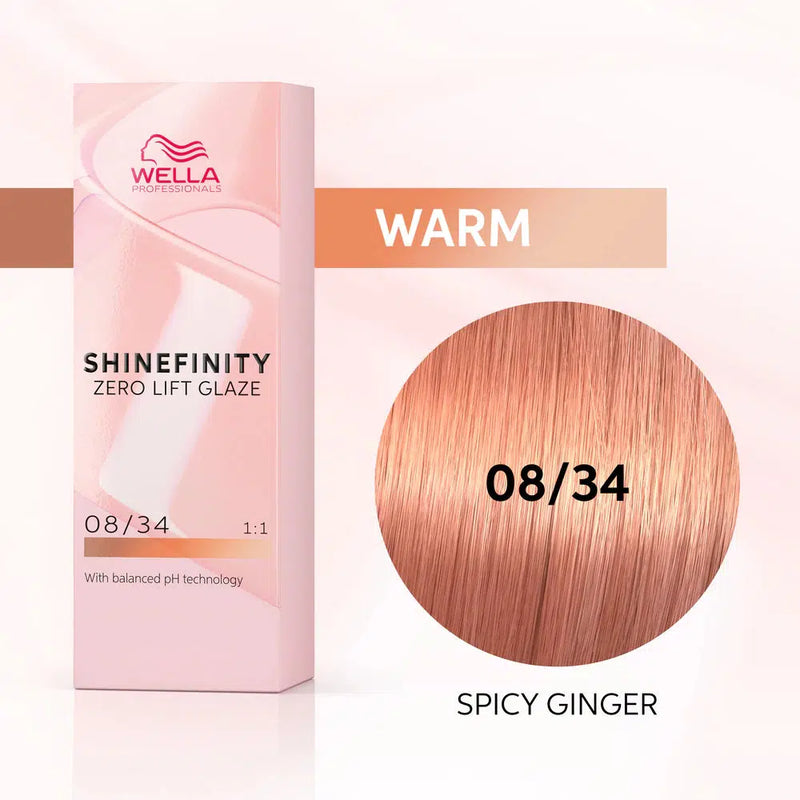 Shinefinity zero lift glaze 8/34 Spicy Ginger
