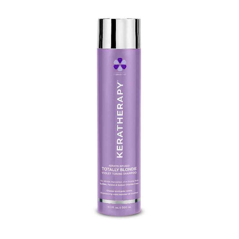 Keratin Infused Totally Blonde Violet Toning Shampoo-SHAMPOO-Hairsense