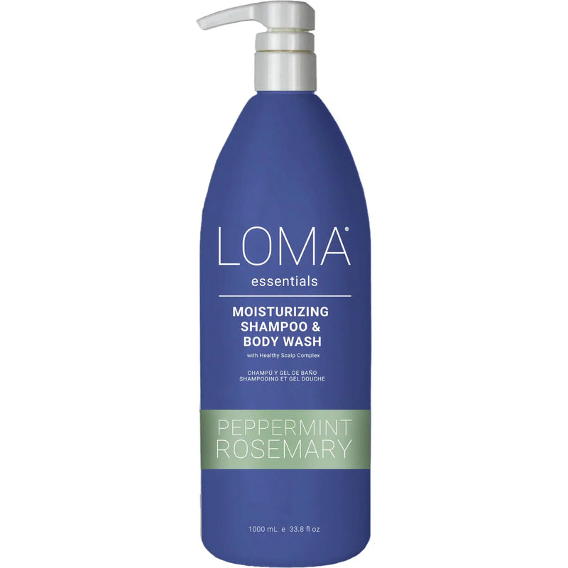 Essentials Moisturizing Shampoo & Body Wash Peppermint Rosemary