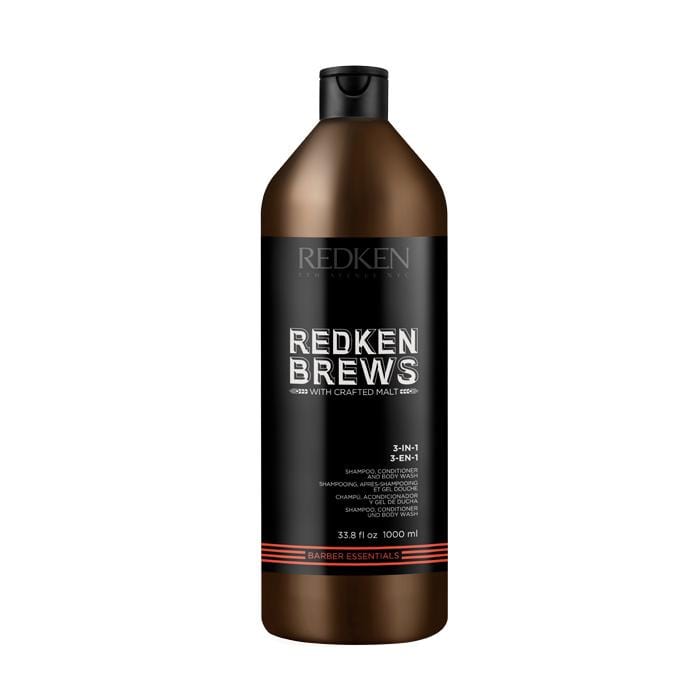 Redken Brews 3-in-1-Shampoo & Bodywash-Hairsense