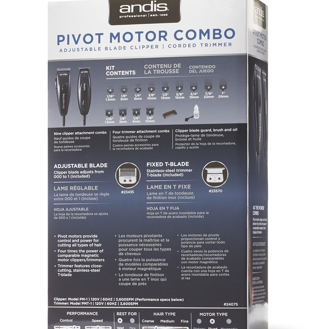Professional Pivot Motor Clipper and Trimmer SBS-395966-Hairsense