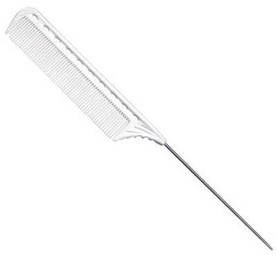 White Pin Tail Comb 220mm-Hairsense