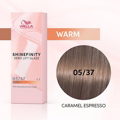 Shinefinity Zero Lift Glaze 05/37 Light Brown Gold Brown (Caramel Espresso)