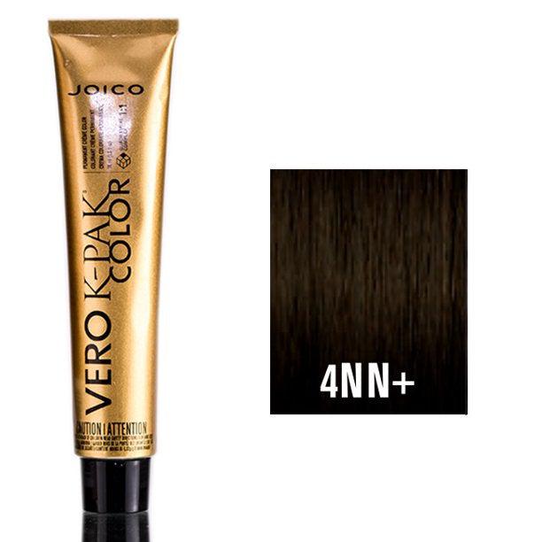 Joico Vero K-Pak Age Defy Hair Color 4NN+ Dark Natural Natural Brown 2.5 oza