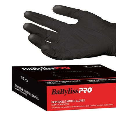 Disposable nitrile gloves - Large 100/box-Hairsense