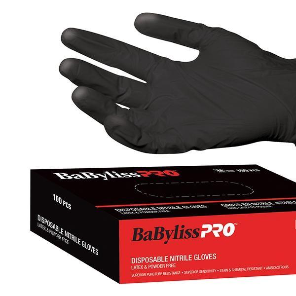 Disposable nitrile gloves - Large 100/box-Hairsense