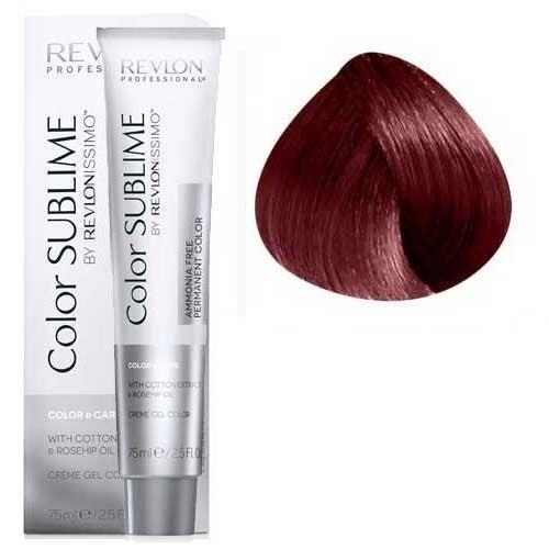 Color sublime 5.66 intense light red brown