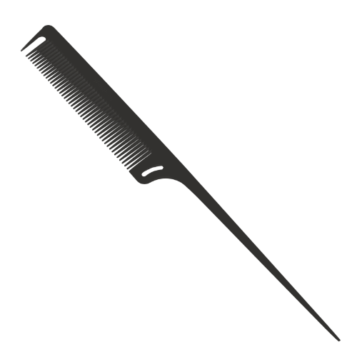 Professional Tail Comb With Carbon Fiber-COMB-Hairsense