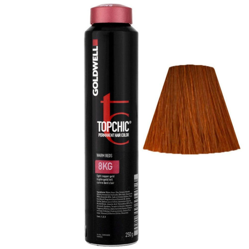 Topchic Hair Color Light Copper Gold 8kG