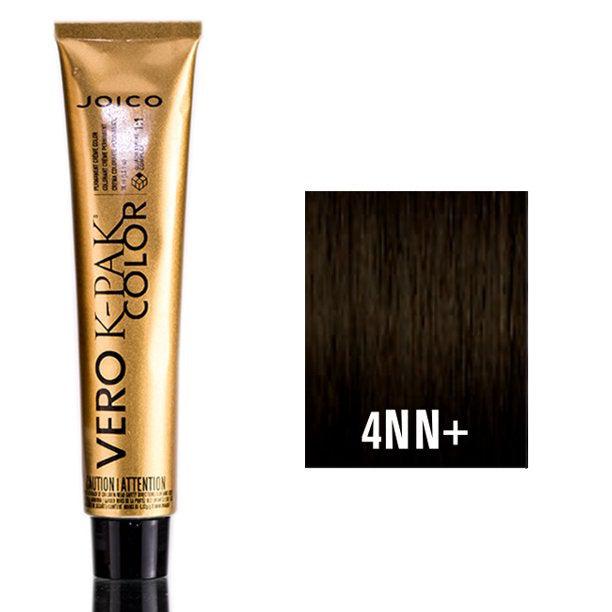 Joico Vero K-Pak Age Defy Hair Color 4NN+ Dark Natural Natural Brown 2 ...