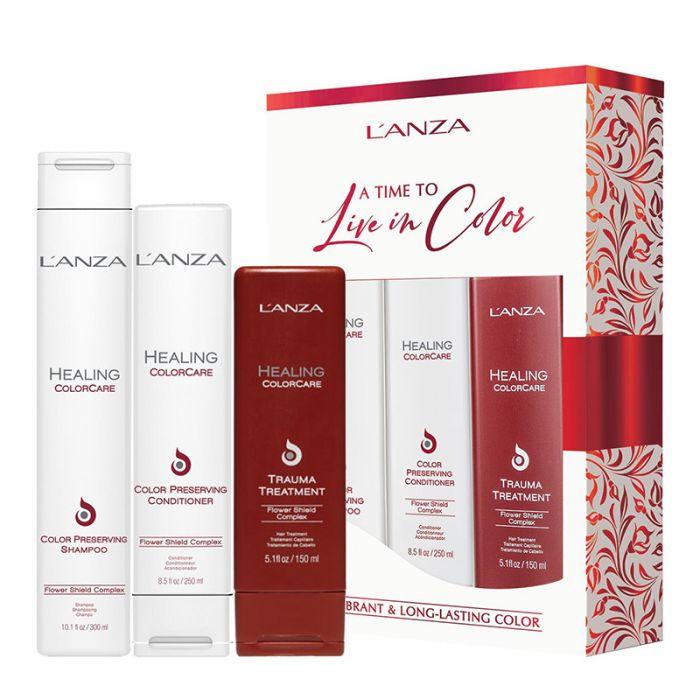 Healing ColorCare Holiday Gift Set: A Time To Live In Color-Gift Set-Hairsense