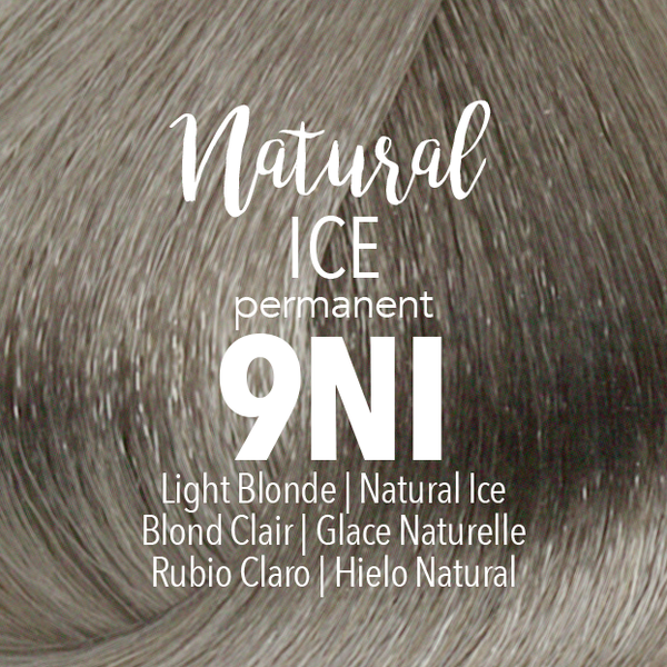 mydentity Permanent Hair Color 9NI Light Blonde Natural Ice