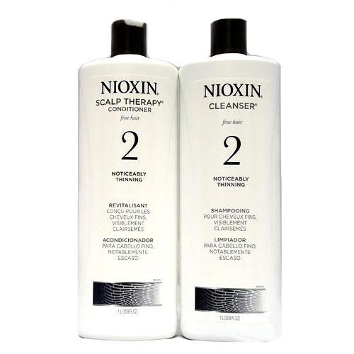 Cleanser & Scalp Therapy System 2 Duo Set shampoo & conditioner-Hairsense