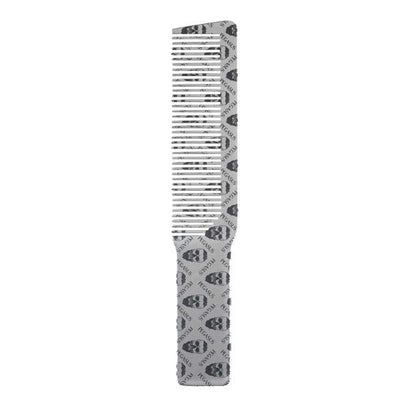 “Skulleto” Hard Rubber Clipper Comb (8.07")-Hairsense